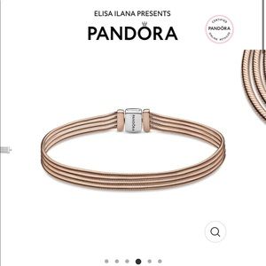 Pandora multiple chain bracelet